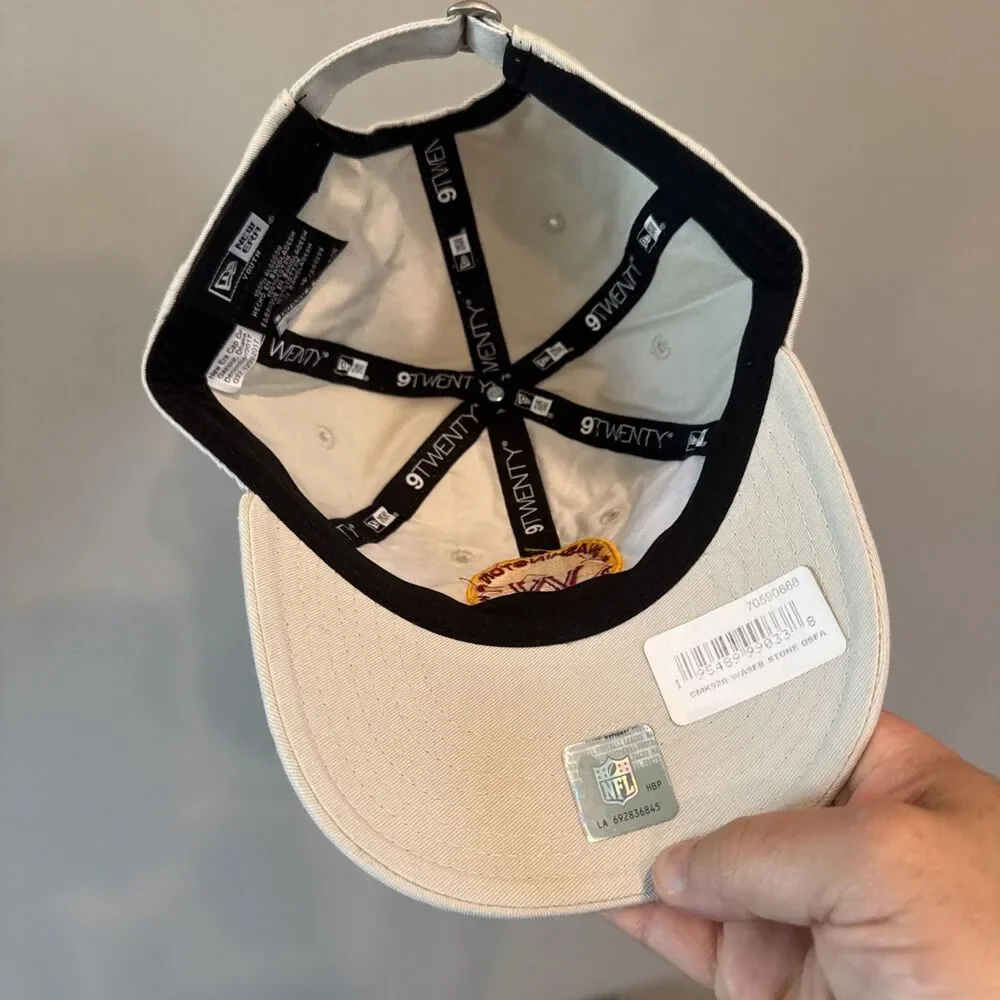 NWT New Era YOUTH Hat Cap; Washington Commanders / Football Team Khaki Adjustabl